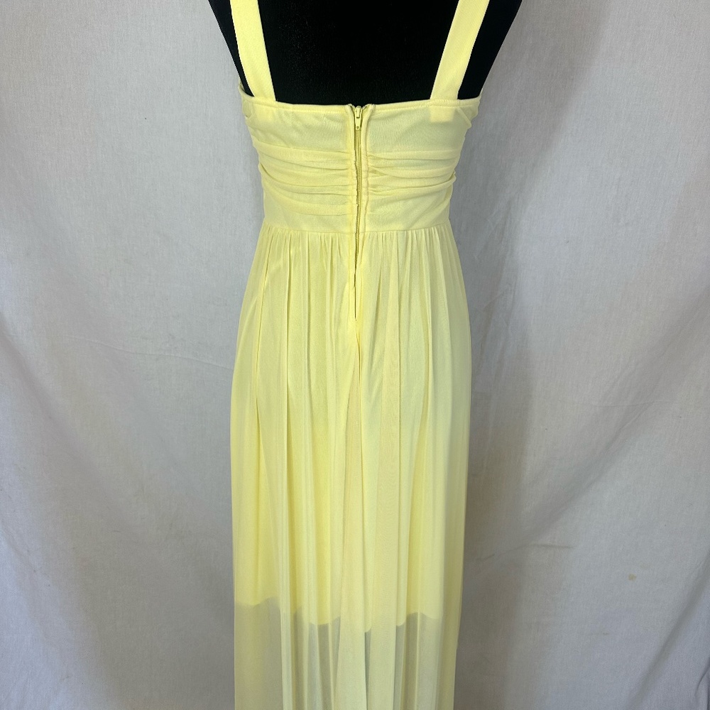 Ruby Rox Yellow Prom Dress - Picture 3 of 4
